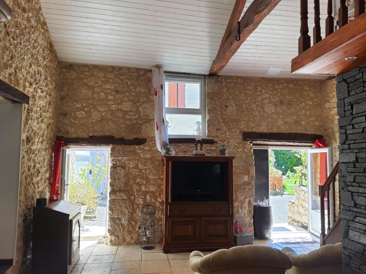 Gite En Pierre Le Paradis Parc Cloture Jacuzzi 5 Places Piscine Au Perigord Pourpre 9Km De Bergerac Saint-Aubin-de-Lanquais Екстериор снимка